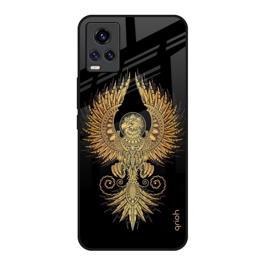 Mythical Phoenix Art Vivo V20 Glass Back Cover Online