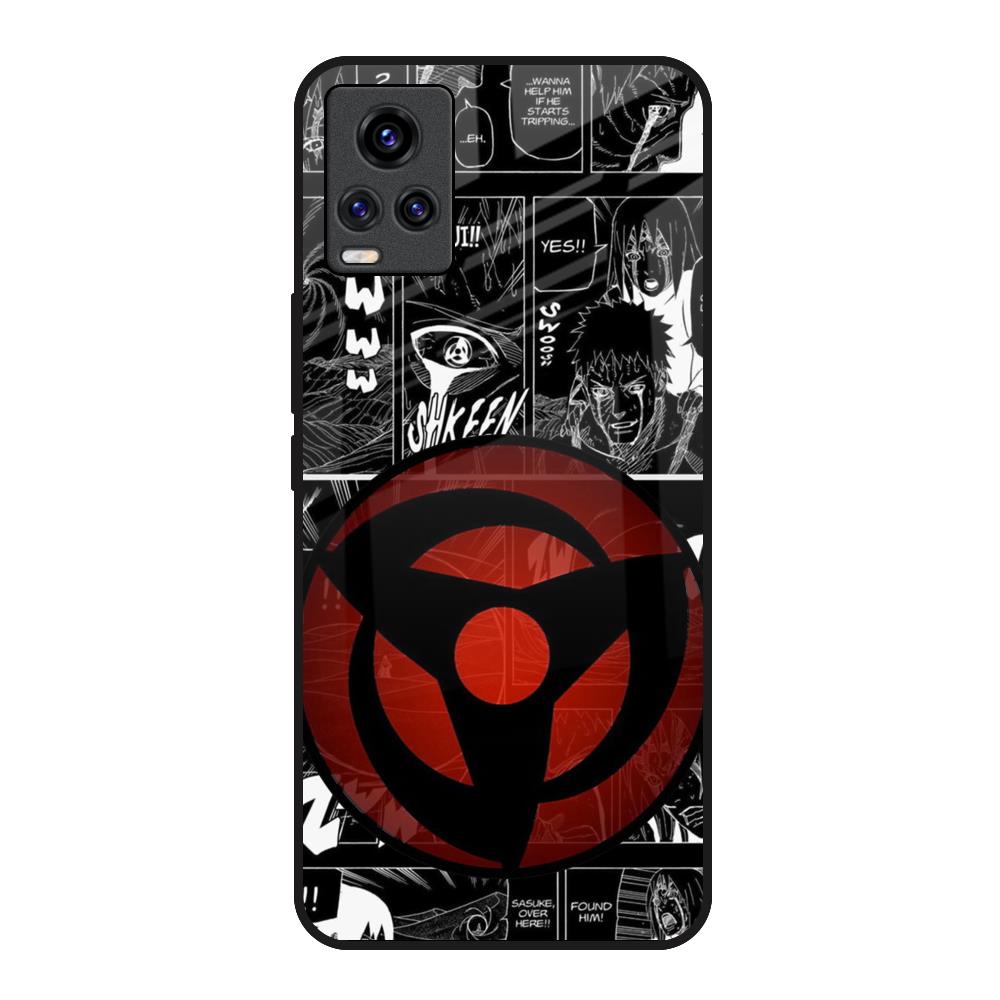 Sharingan Vivo V20 Glass Back Cover Online