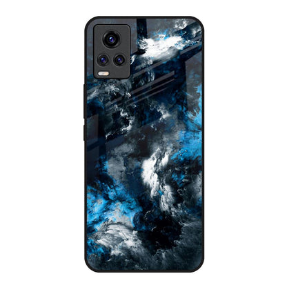 Cloudy Dust Vivo V20 Glass Back Cover Online