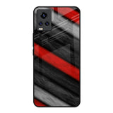 Soft Wooden Texture Vivo V20 Glass Back Cover Online