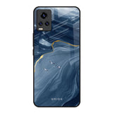 Deep Ocean Marble Vivo V20 Glass Back Cover Online