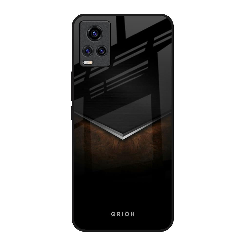 Dark Walnut Vivo V20 Glass Back Cover Online