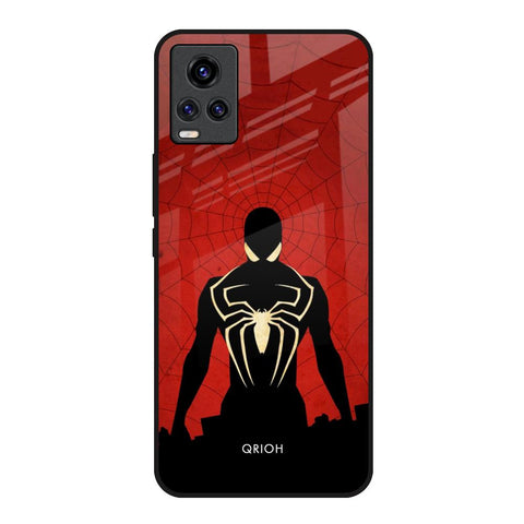 Mighty Superhero Vivo V20 Glass Back Cover Online