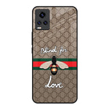 Blind For Love Vivo V20 Glass Back Cover Online