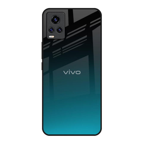 Ultramarine Vivo V20 Glass Back Cover Online