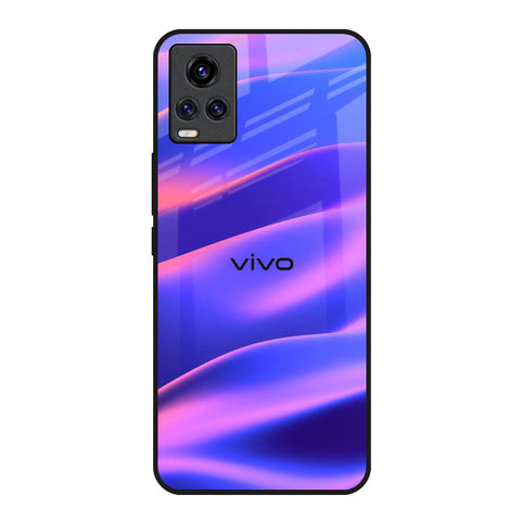 Colorful Dunes Vivo V20 Glass Back Cover Online