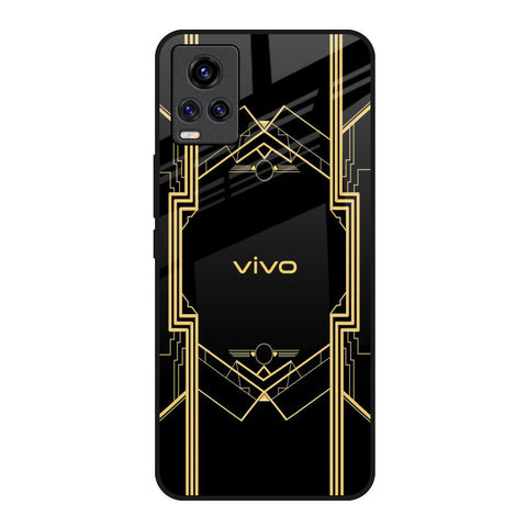 Sacred Logo Vivo V20 Glass Back Cover Online