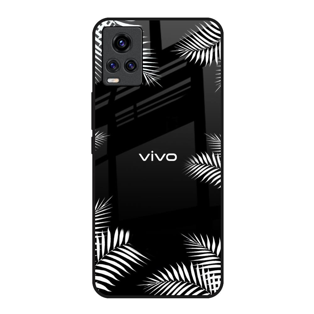 Zealand Fern Design Vivo V20 Glass Back Cover Online