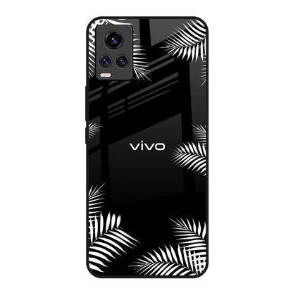 Zealand Fern Design Vivo V20 Glass Back Cover Online