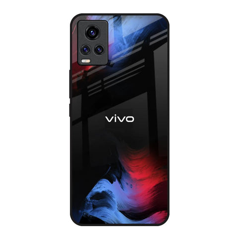 Fine Art Wave Vivo V20 Glass Back Cover Online