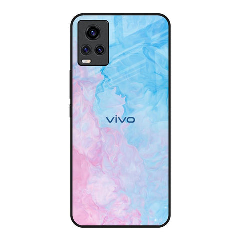 Mixed Watercolor Vivo V20 Glass Back Cover Online