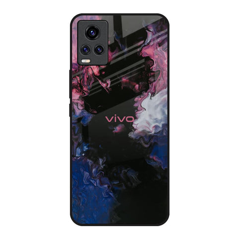 Smudge Brush Vivo V20 Glass Back Cover Online