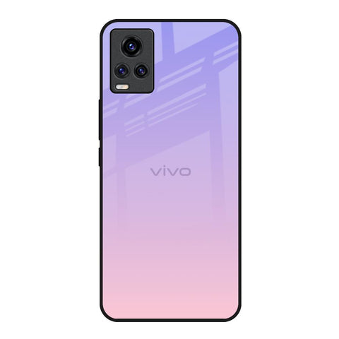 Lavender Gradient Vivo V20 Glass Back Cover Online