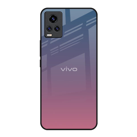 Pastel Gradient Vivo V20 Glass Back Cover Online