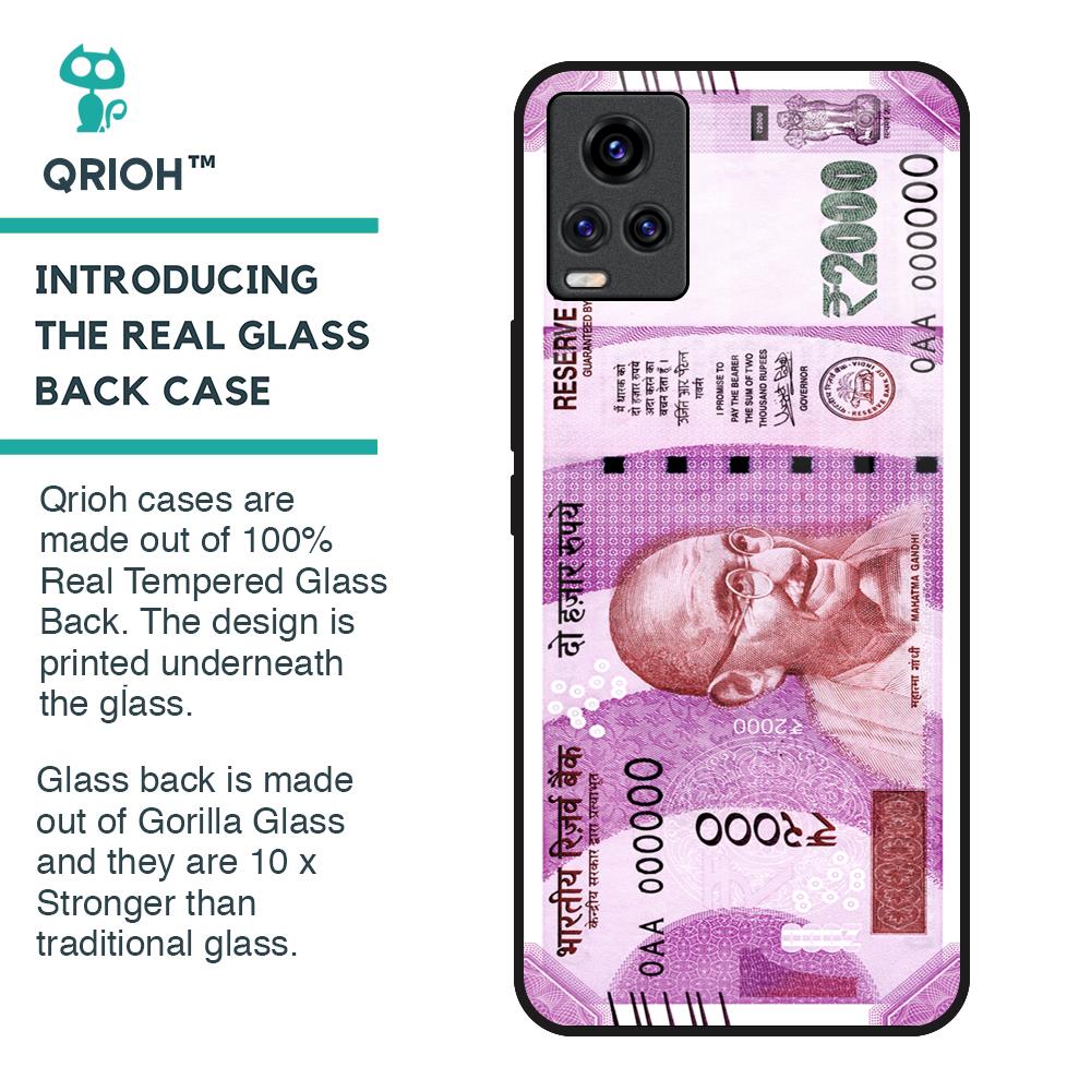 Stock Out Currency Glass Case for Vivo V20