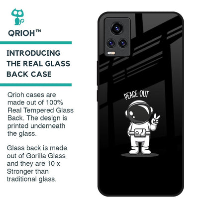 Peace Out Astro Glass Case for Vivo V20