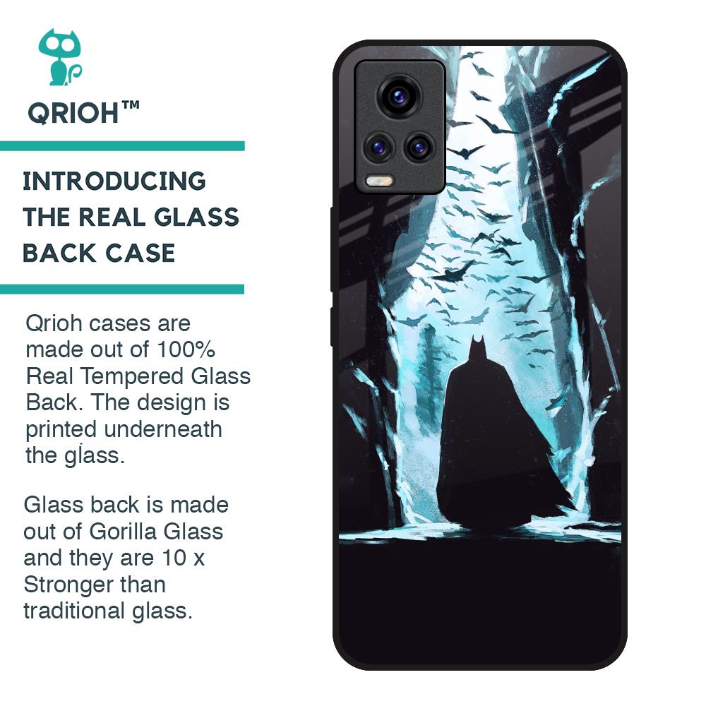 Dark Man In Cave Glass Case for Vivo V20