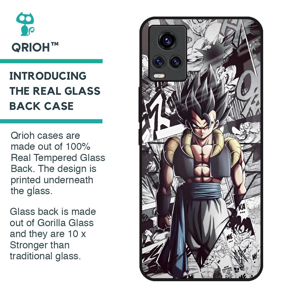 Dragon Anime Art Glass Case for Vivo V20