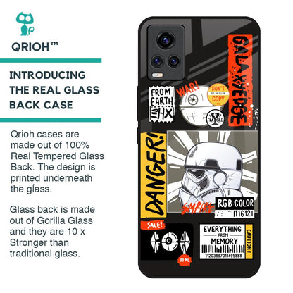 Galaxy Edge Glass Case for Vivo V20