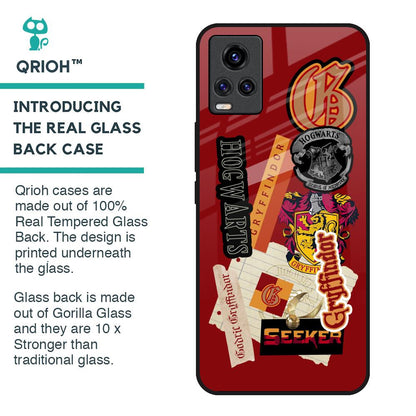 Gryffindor Glass Case for Vivo V20