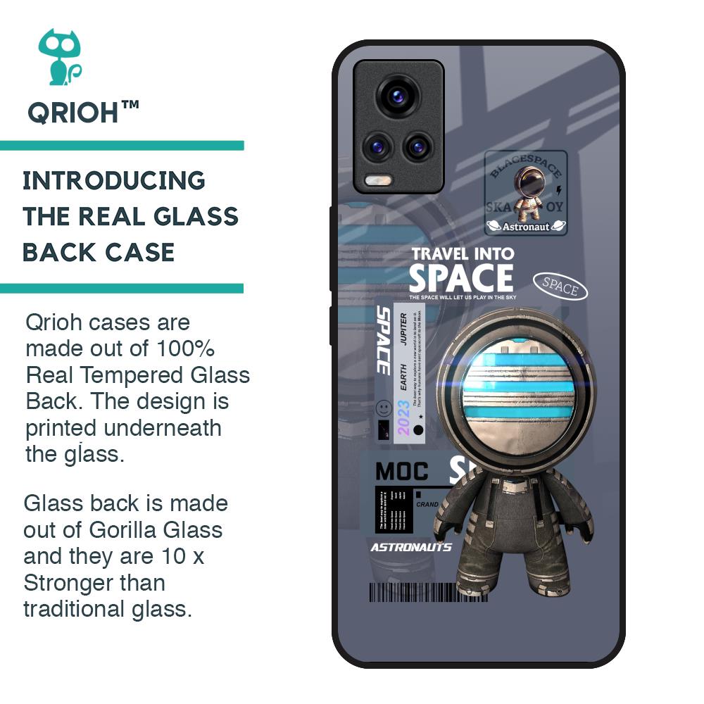 Space Travel Glass Case for Vivo V20