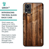 Timber Printed Glass Case for Vivo V20