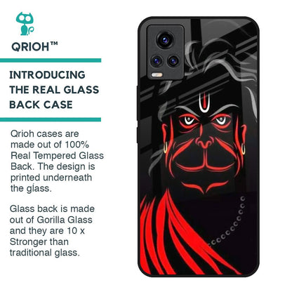 Lord Hanuman Glass Case For Vivo V20