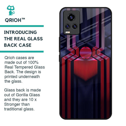 Super Art Logo Glass Case For Vivo V20