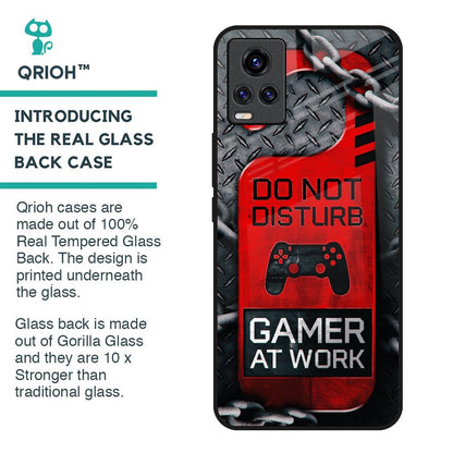 Do No Disturb Glass Case For Vivo V20