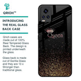 I Am The Queen Glass Case for Vivo V20