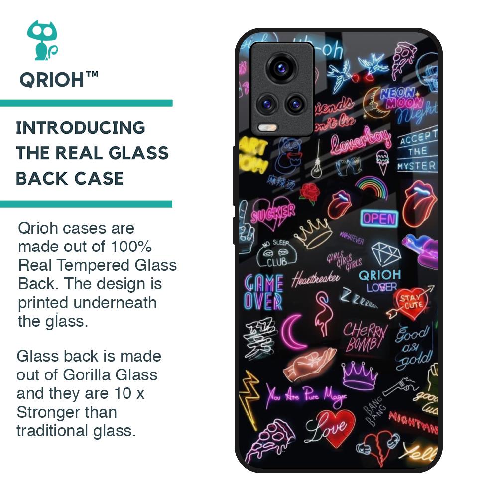 Accept The Mystery Glass Case for Vivo V20