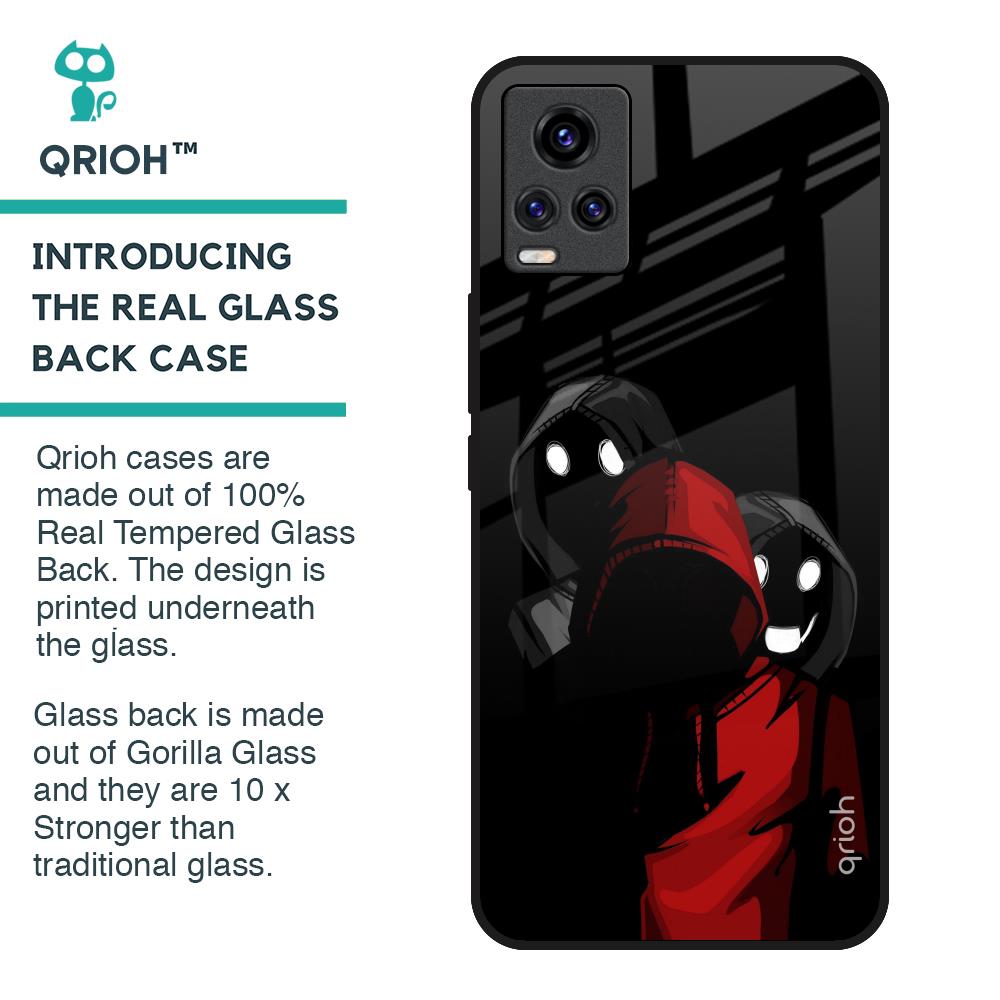 Shadow Character Glass Case for Vivo V20