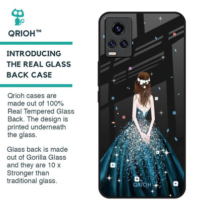 Queen Of Fashion Glass Case for Vivo V20