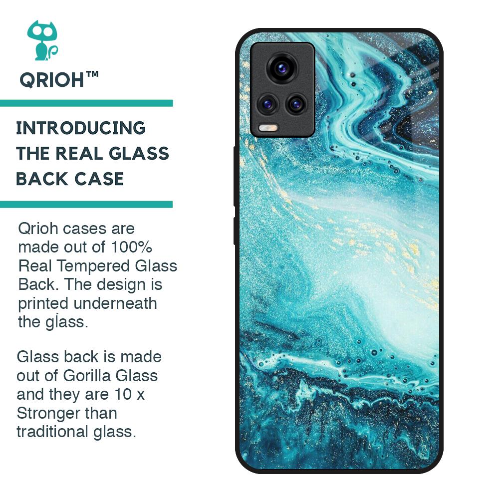 Sea Water Glass Case for Vivo V20
