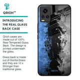 Dark Grunge Glass Case for Vivo V20