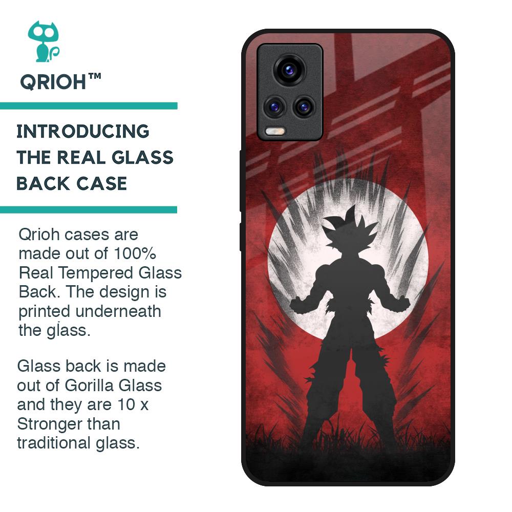 Japanese Animated Glass Case for Vivo V20