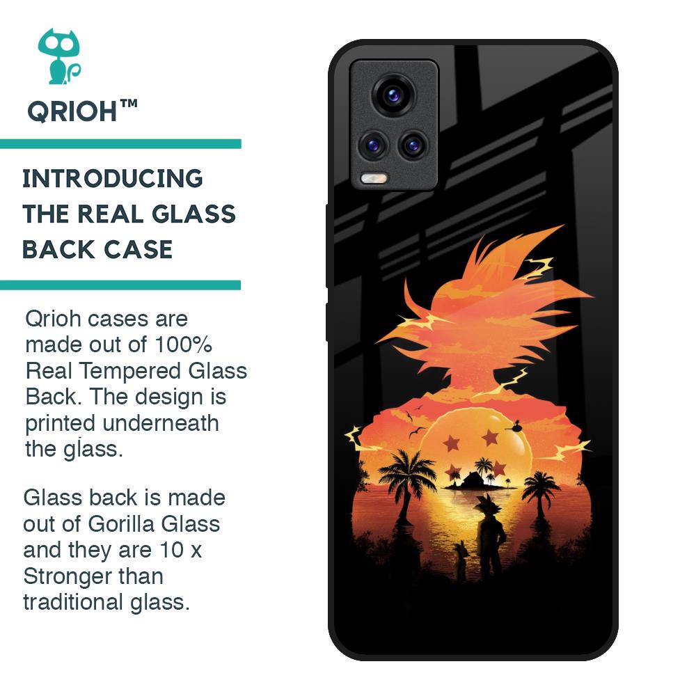 Japanese Paradise Glass Case for Vivo V20