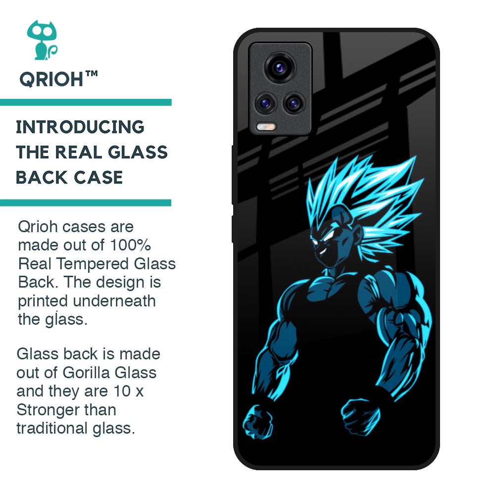 Pumped Up Anime Glass Case for Vivo V20
