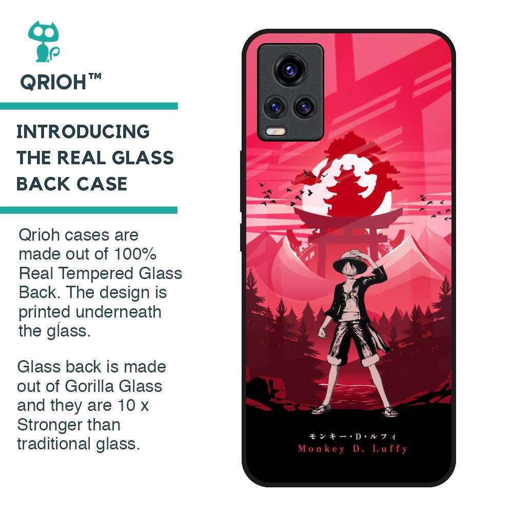 Lost In Forest Glass Case for Vivo V20