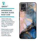 Marble Ink Abstract Glass Case for Vivo V20