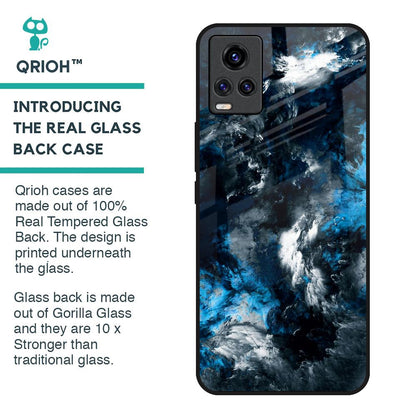 Cloudy Dust Glass Case for Vivo V20
