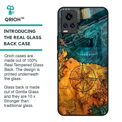 Architecture Map Glass Case for Vivo V20
