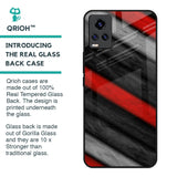 Soft Wooden Texture Glass Case for Vivo V20