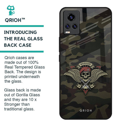 Army Warrior Glass Case for Vivo V20