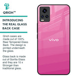 Pink Ribbon Caddy Glass Case for Vivo V20