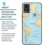 Fly Around The World Glass Case for Vivo V20