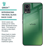 Green Grunge Texture Glass Case for Vivo V20