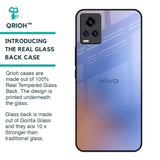 Blue Aura Glass Case for Vivo V20