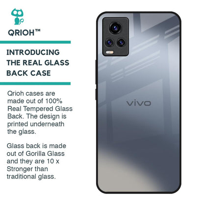 Space Grey Gradient Glass Case for Vivo V20