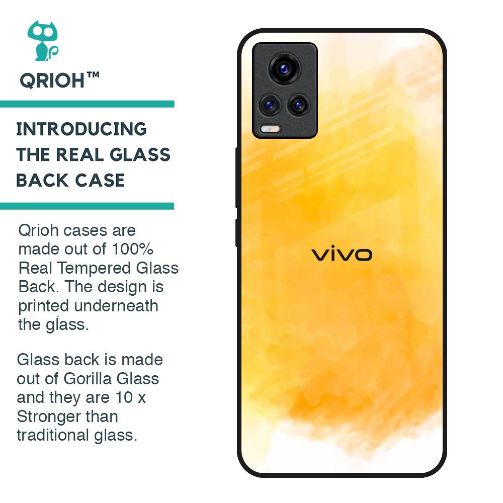 Rustic Orange Glass Case for Vivo V20